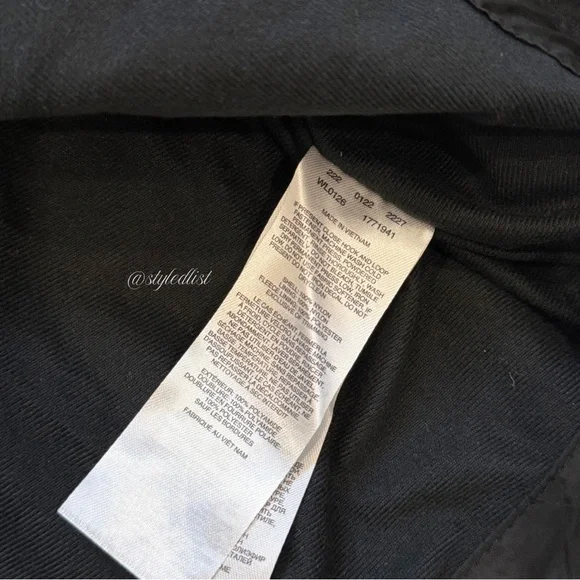 Columbia Switchback Lined Long Jacket Black S NWT - Picture 5 of 8